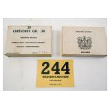 2 BOXES OF COLUMBIAN 30-06 MILITARY SURPLUS AMMO
