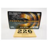 FEDERAL PREMIUM NO. GM200M SMALL MAGNUM PISTOL