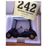 Golf cart coin bank