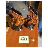 Two swan vases, Niagara Falls, Canada