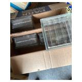 1 box and 1 Heineken cooler with 16 glass blocks