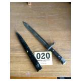 World War II German bayonet