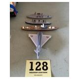 Military ships and jet lot