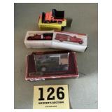 Matchbox toy truck lock