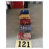 Tootsie die cast car lot