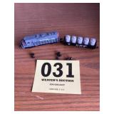 N gauge dummy, engine and rail car
