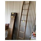 8 foot wooden ladder