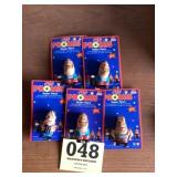 Five Promis wind up toys