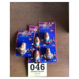 Five Promis wind up toys