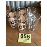 Porky pig and Bugs Bunny glasses