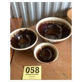 Pfaltzgraff mixing bowl set