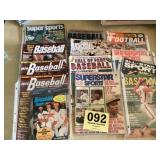 Sports magazine lot
