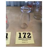 Vintage Pennsylvania half pint milk bottle