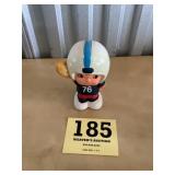 Ceramic football player bank
