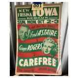 Fred Astaire and Ginger Rogers poster