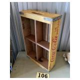 Coca-Cola wooden tray