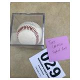 Tony LaRussa signed baseball