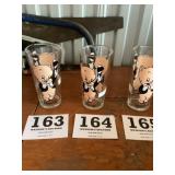 Warner Brothers porky pig glass