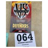 Vs system the defenders 200 piece game card still