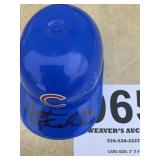 Autographed baseball helmet