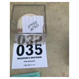 Steve Kraly autographed baseball