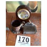 Clock and punched 10 household items