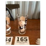 Warner Brothers porky pig glass