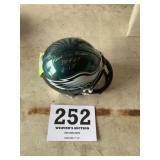 Steve, Van Buren autographed mini helmet