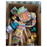Toys, box lot, miscellaneous toys