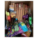 Toys, box lot, miscellaneous toys