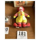 Ronald McDonald plush toy