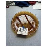 Tiara Pattern  Indiana glass relish tray