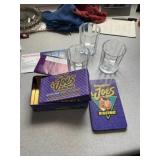Vintage Joe camel collectible tumblers, and