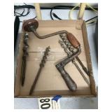 Hand drill and auger bits