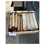 Approximately 40 player piano rolls