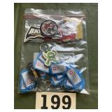 Batman in Marvel items and Captain America