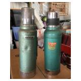 2 Vintage Aladdin Stanley Thermos