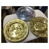 2 Brass Wallplates 1other