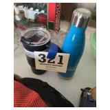 Stainless steel Tumblr with evangelical hospital