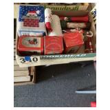 Box lot Christmas decor