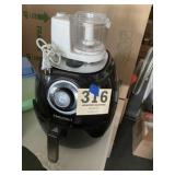 Air fryer, and mini chopper