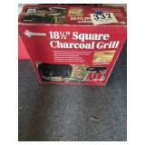 18 1/2 square charcoal grill