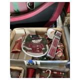 Box lot Christmas decor