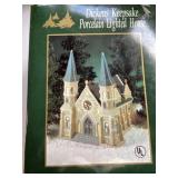 Dickens keepsake, Porcelain lighted house