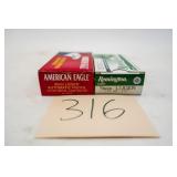 VINTAGE AMERICAN EAGLE 9MM LUGER 124GR FMJ