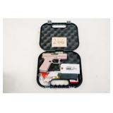 GLOCK 43X 9MM CHAMPAGNE GLITTER