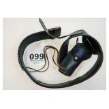 COWBOY STYLE LEATHER HOLSTER AND BELT