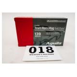 AGUILA 7MM REM MAG 139GR SP (20RDS/1BOX)