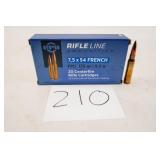 PPU 7.5X54 FRENCH 139GR FMJ (20RD/1BOX)