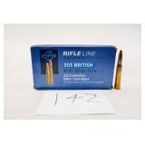 PPU 303 BRITISH 180GR SP (20RDS/1BOX)